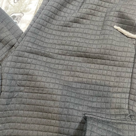 Black quilted high waisted cargo style joggers - Picture 8 of 16